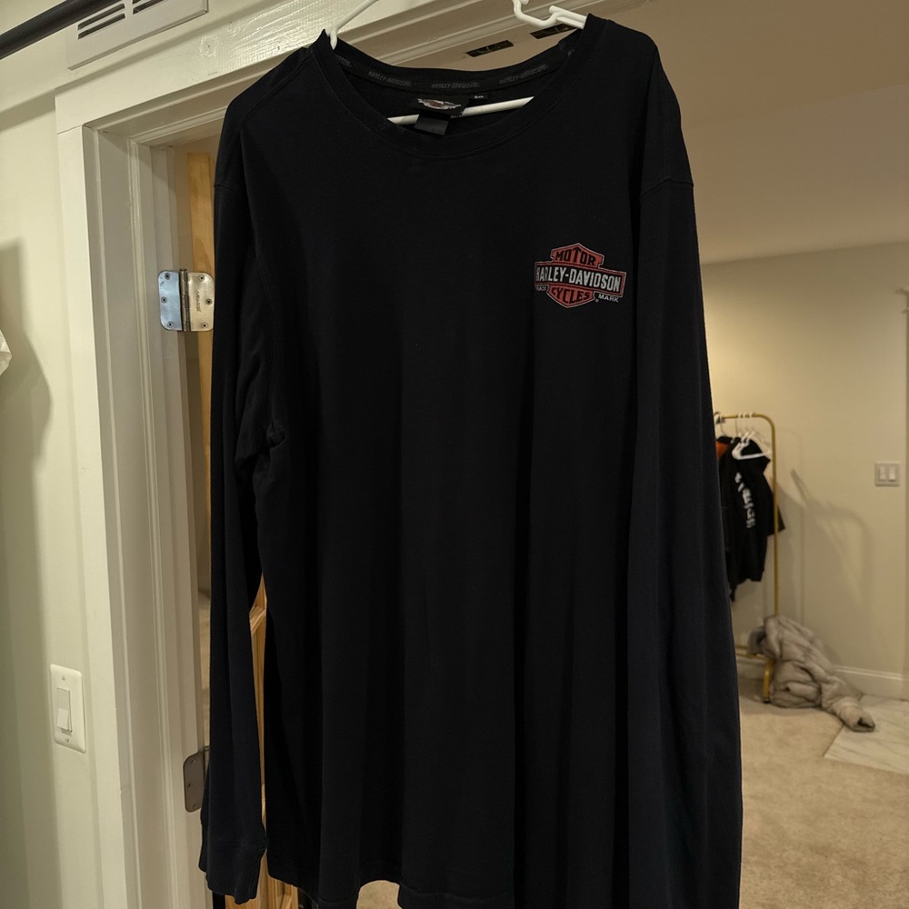 Harley-Davidson Black Long Sleeve Shirt